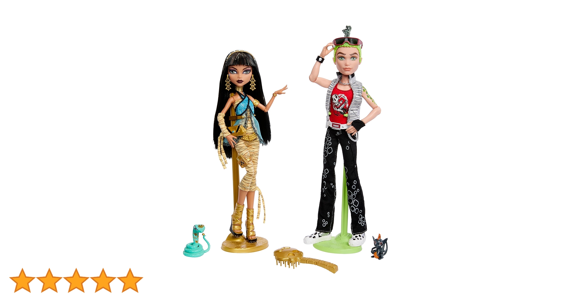 MONSTERHIGH クレオ・デ・ナイル モンスター・ハイ クラス写真シリーズ Amazon.co.jp: Monster High Booriginal Creeproduction人形 2個